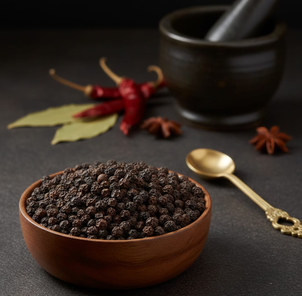 Black Pepper ( Sabut Kali Mirch) 1 Kg